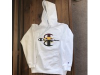 supreme champion stacked hoodie